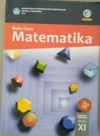 Buku Guru Matematika XI T.A. 2021