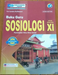 Buku Guru Sosiologi Peminatan XI T.A. 2020