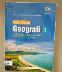 Buku Geografi Peminatan X T.A. 2019