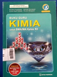 Buku Guru Kimia Peminatan XII T.A. 2018