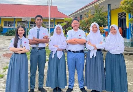 Tim Debat Bahasa Inggris dan Bahasa Indonesia SMAN 1 Biau Lolos ke Tingkat Provinsi